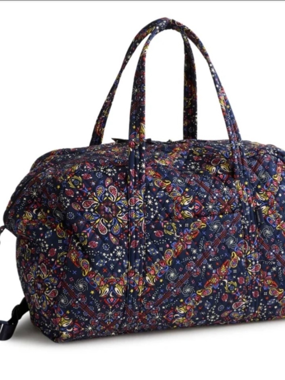 Vera Bradley Large Miramar Weekender Bag in Starry Paisley NWT